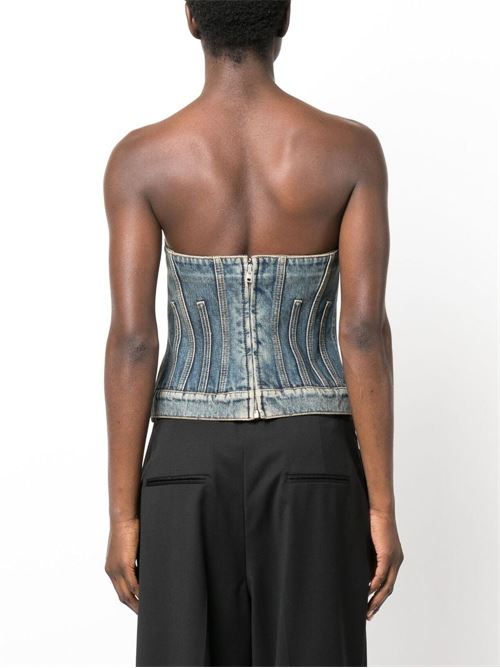 Denim top ALEXANDER MCQUEEN | 732924QMACC4251